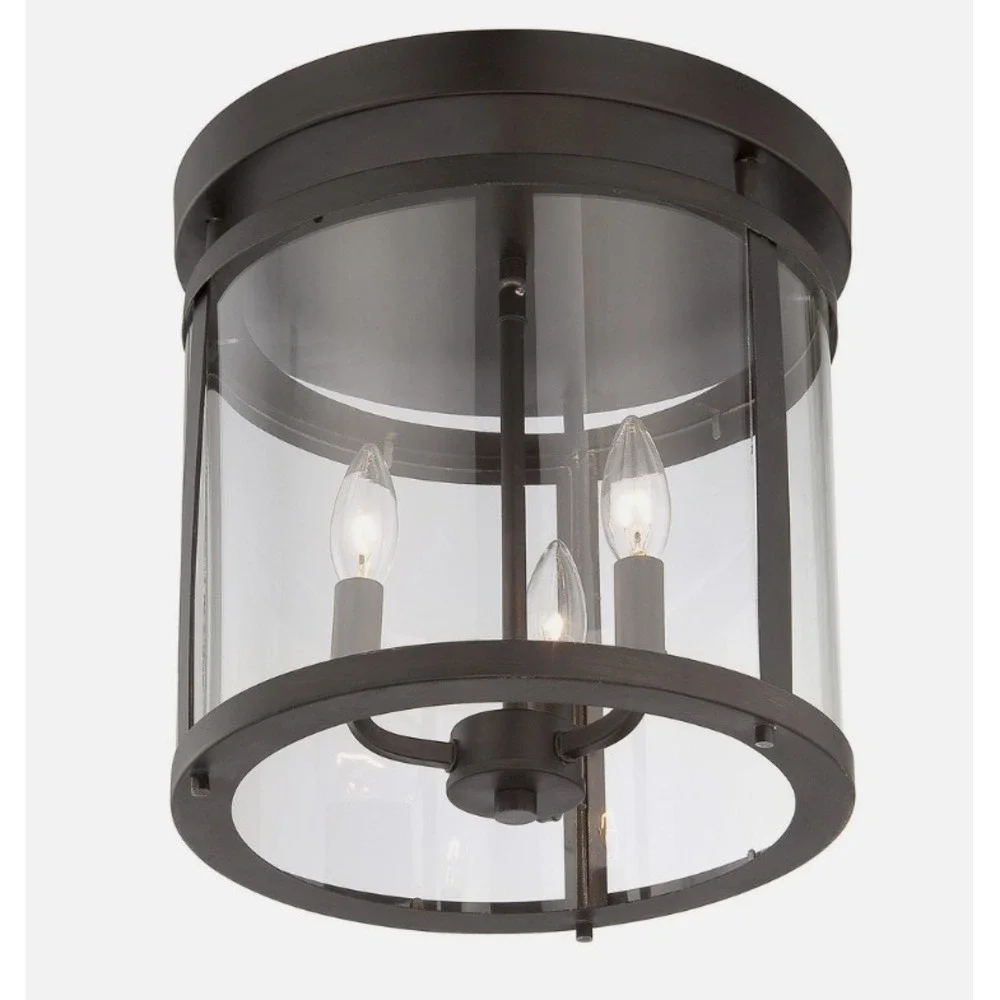 Savoy House Penrose 3-Light Ceiling Light, English Bronze - 6-1043-3-13 Open Box